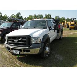 2005 FORD F450 4X4 CREWCAB SERVICE TRUCK