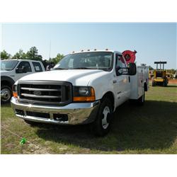 2001 FORD F350 SERVICE TRUCK