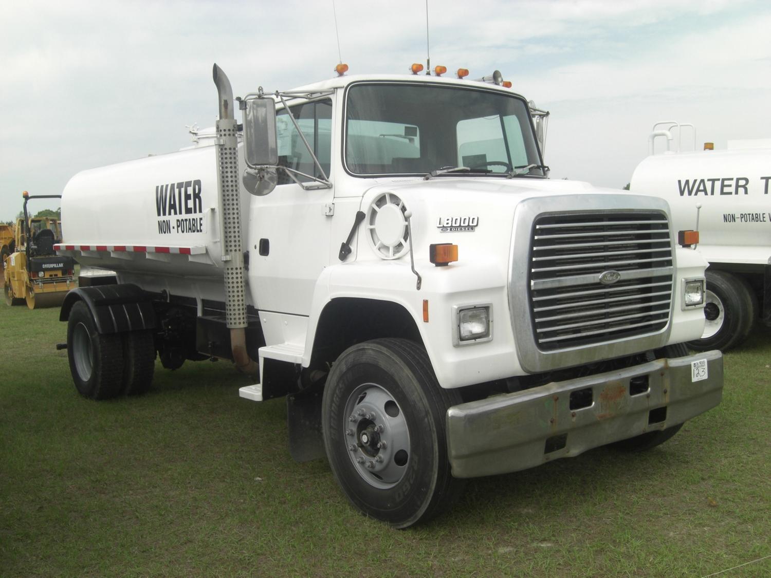 Ford Water Example 1994 FORD L8000 WATER TRUCK - J.M. Wood Auction Company, Inc.