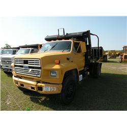 1987 FORD F800 S/A DUMP