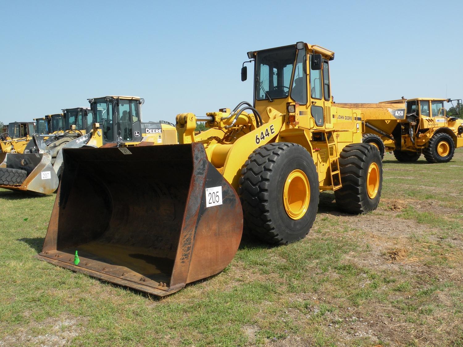 JOHN DEERE 644E WHEEL LOADER J.M. Wood Auction Company, Inc.
