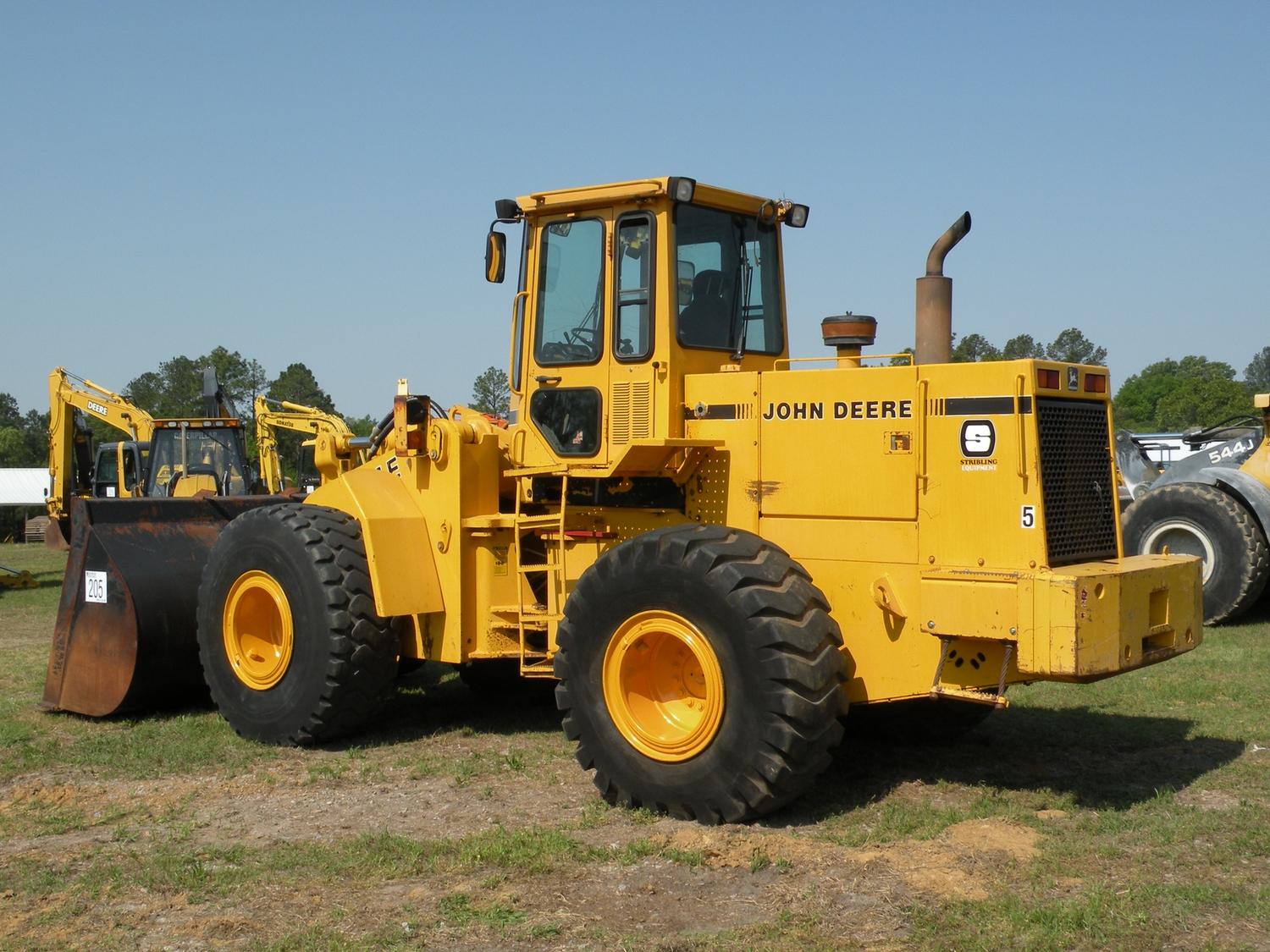 JOHN DEERE 644E WHEEL LOADER J.M. Wood Auction Company, Inc.