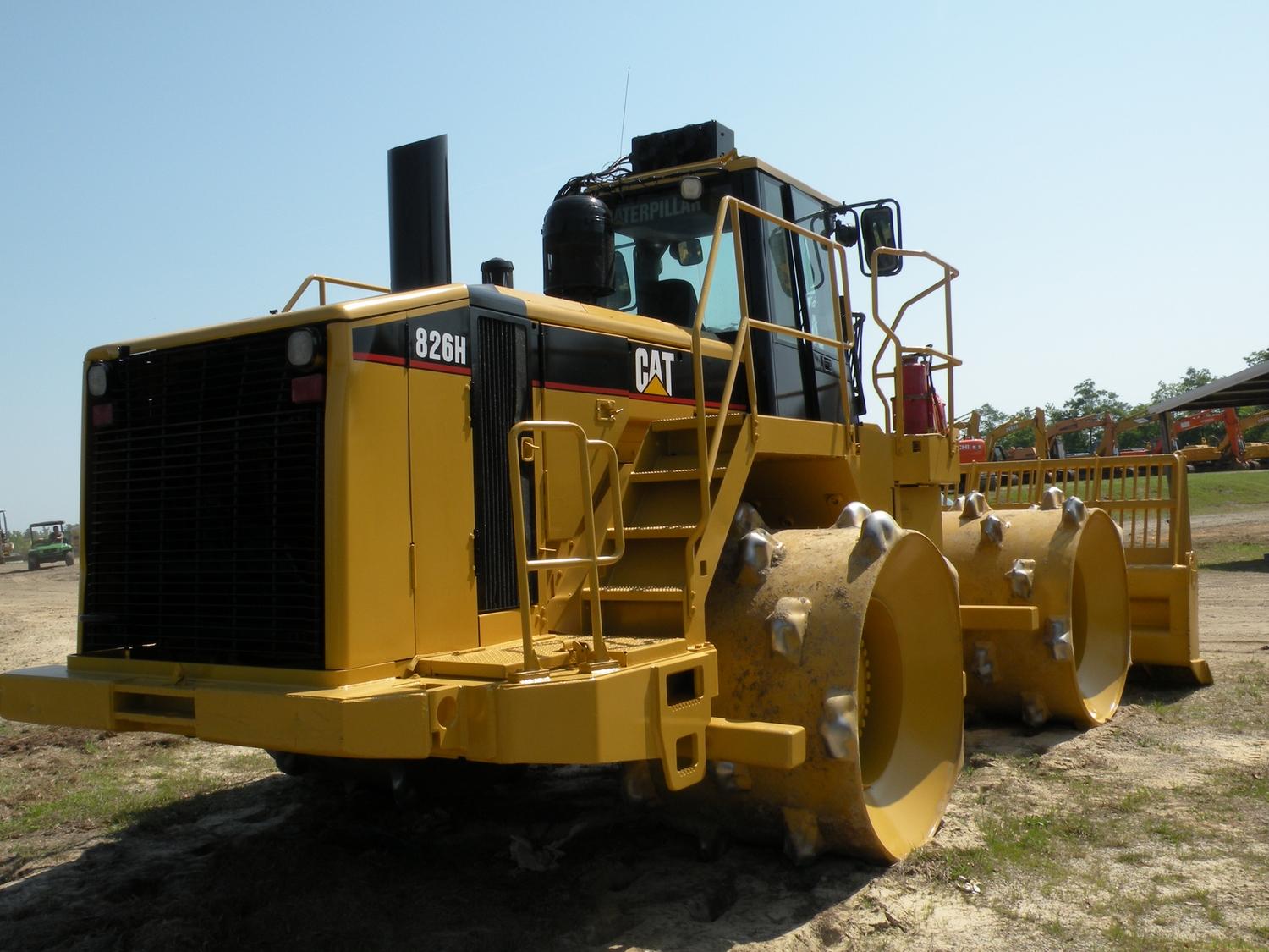 826 Compactor CAT 826H COMPACTOR - J.M. Wood Auction Company, Inc.
