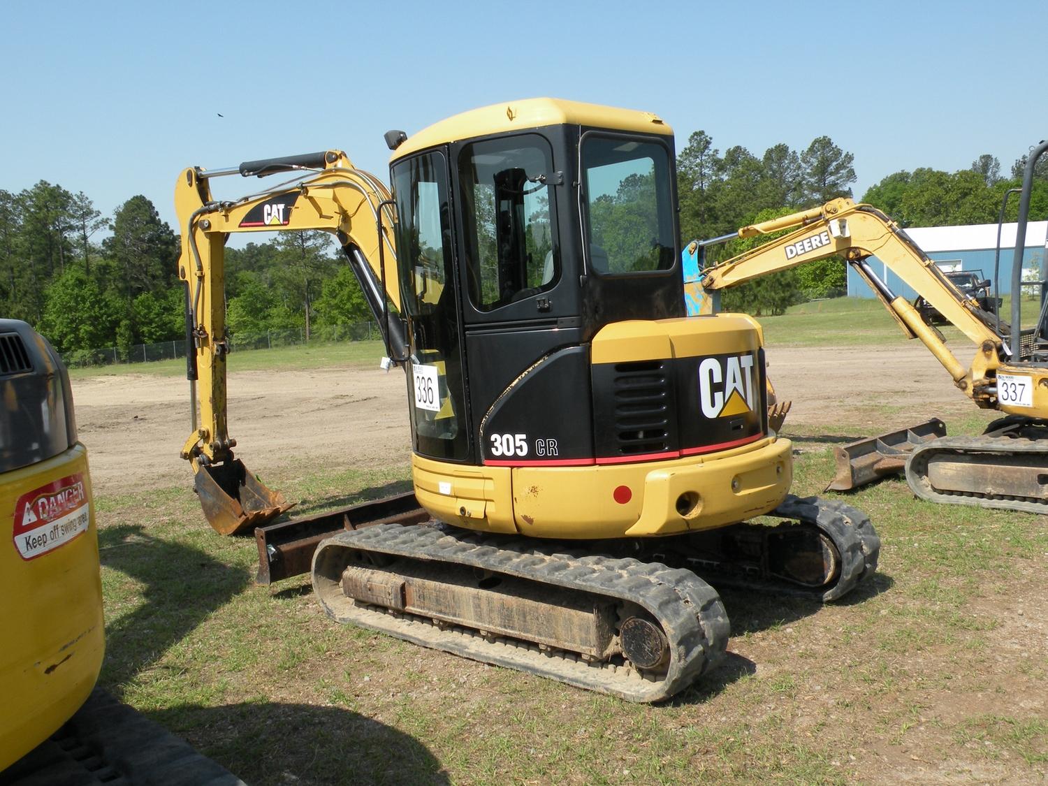 305cr CAT 305CR HYDRAULIC EXCAVATOR - J.M. Wood Auction Company, Inc.