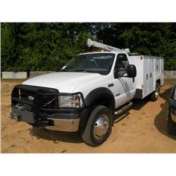 2006 FORD F550XL SERVICE TRUCK