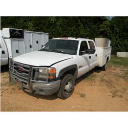 2005 GMC 3500 S/A SERVICE TRUCK