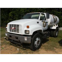 1999 GMC 7500 S/A WATER TRUCK