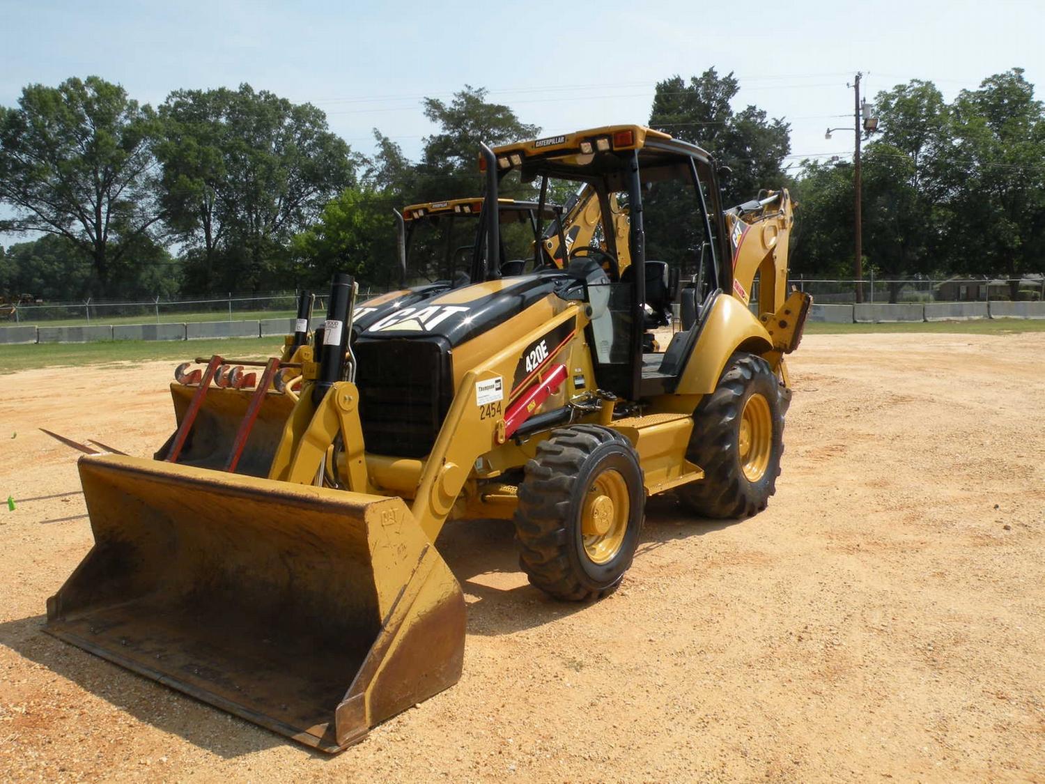 CAT 420E 4X4 LOADER BACKHOE
