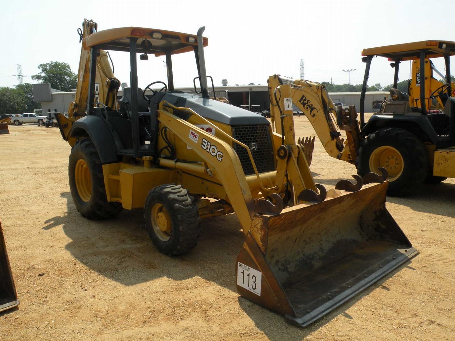 JOHN DEERE 310G 4X4 LOADER BACKHOE