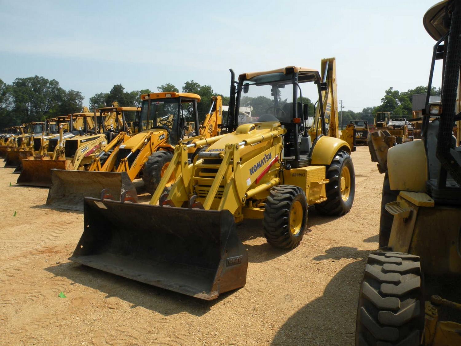 Komatsu Wb140-2n 4x4 Loader Backhoe