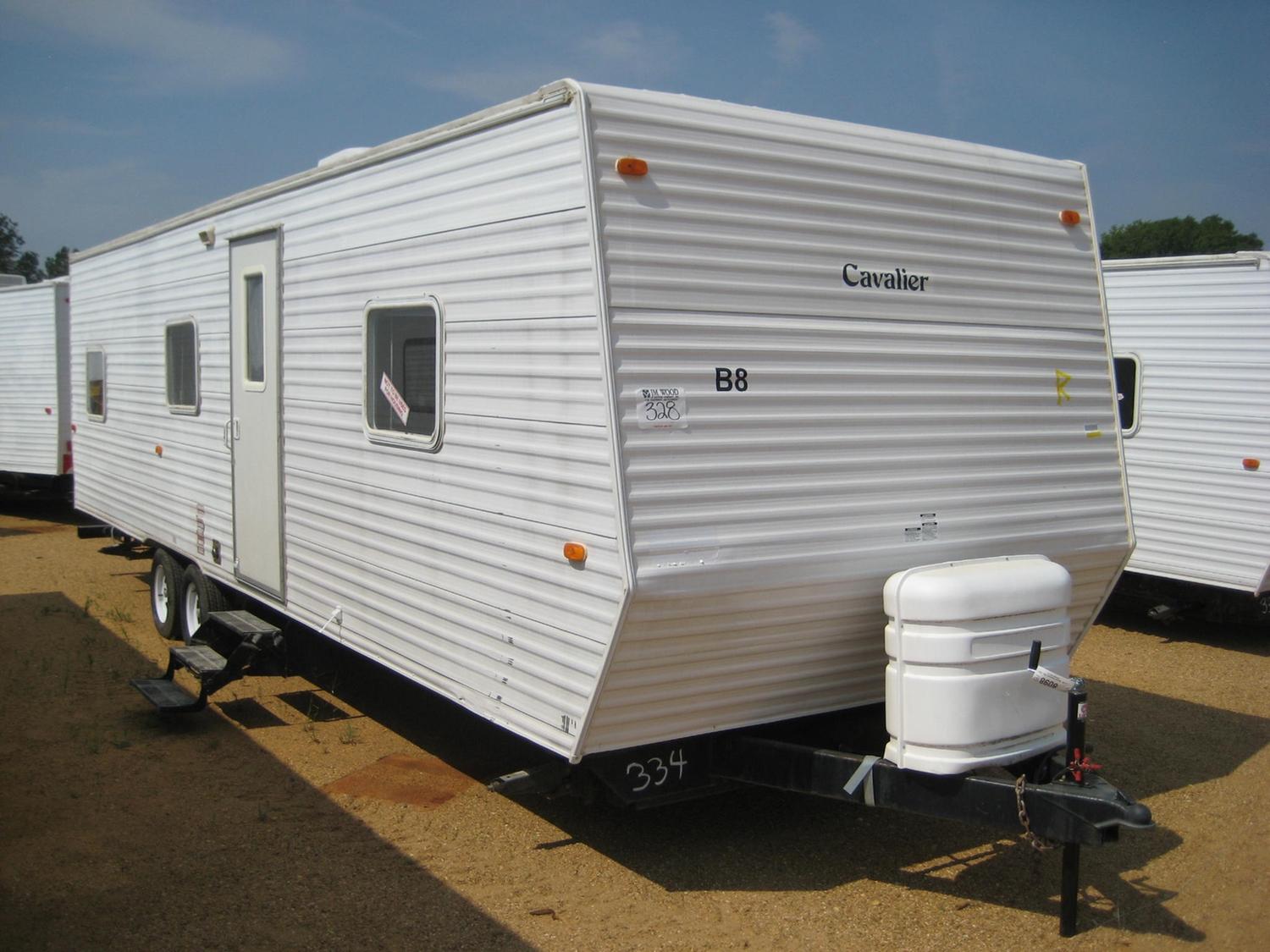 2006 GULF STREAM CAVALIER 8'X32' CAMPER TRAILER