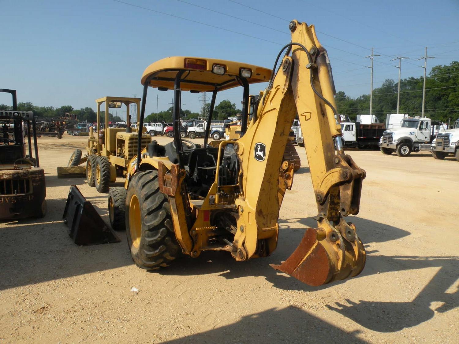 JOHN DEERE 110 4X4 LOADER BACKHOE