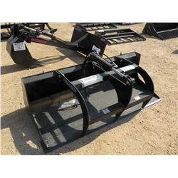 VERSATECH GRAPPLE BUCKET W/THREE TINES FITS S