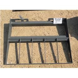 FORK FRAME ATTACHMENT FITS SKID STEER
