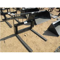 PALLET FORK ATTACHMENT FITS SKID STEER 387 PA