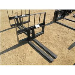 PALLET FORK ATTACHMENT FITS SKID STEER