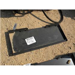 MOUNT PLATE FITS SKID STEER QUICK-TACH