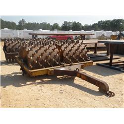 DOUBLE DRUM SHEEPFOOT ROLLER