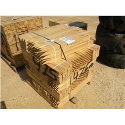 (1) LOT WOOD STAKES
