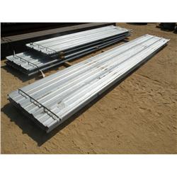 LOT 25 (3'X20' GALVALUME SHEETS) (26G R-PANEL