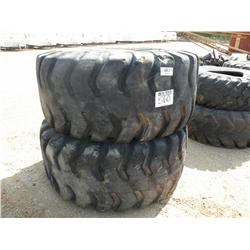 (1) LOT 2 29.5-25 TIRES