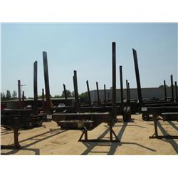 SHOPBUILT T/A 4 BOLSTER LOG TRAILER