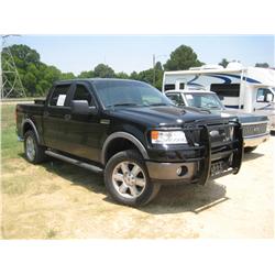 2006 FORD F150 4X4 PICKUP