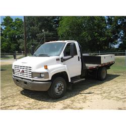 2007 GMC C4500 S/A FLATBED