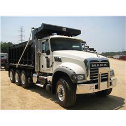 2011 MACK GU713 TRI-AXLE DUMP