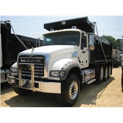 2011 MACK GU713 TRI-AXLE DUMP
