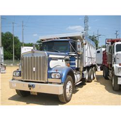 1977 KENWORTH W900 TRI-AXLE DUMP
