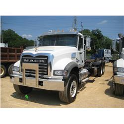 2010 MACK GU713 T/A ROLLOFF TRUCK