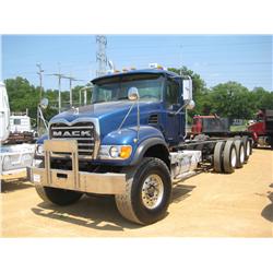 2005 MACK CV713 TRI-AXLE CAB & CHASSIS