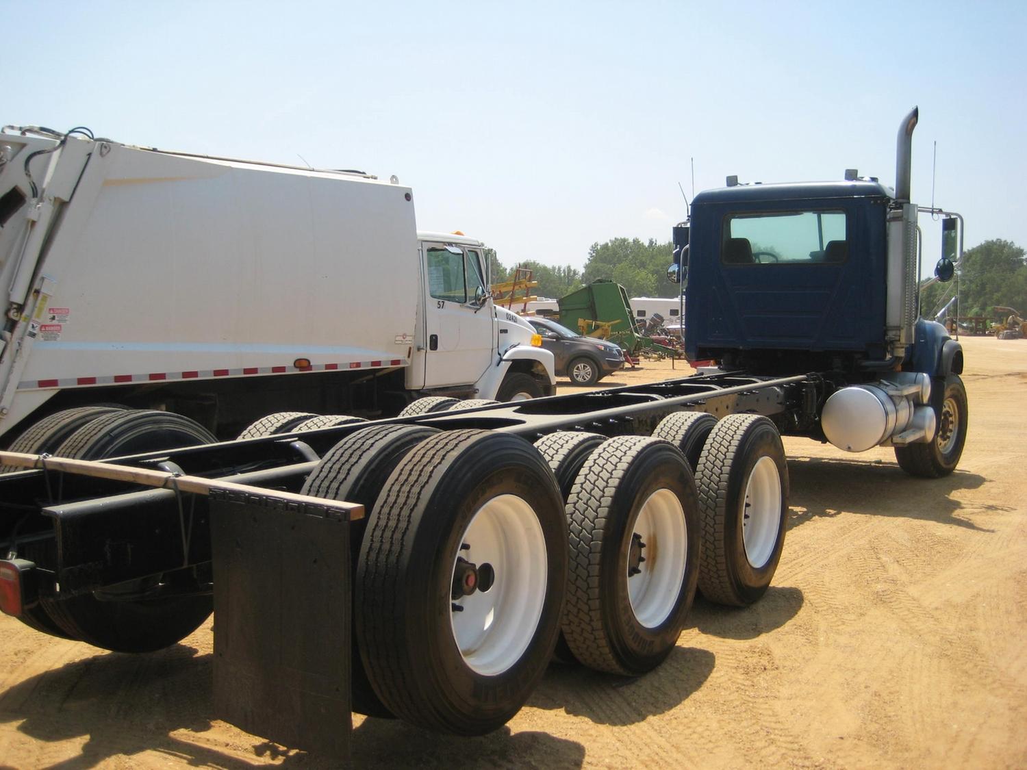 2005 MACK CV713 TRIAXLE CAB & CHASSIS