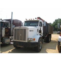 1996 PETERBILT 357 T/A TRASH TRUCK W/GRAPPLE HOOK