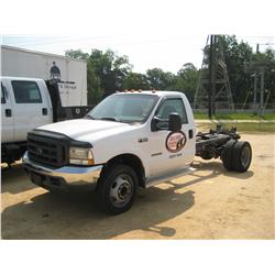 2002 FORD F550 CAB & CHASSIS