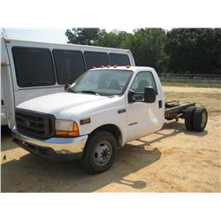 2000 FORD F350 CAB & CHASSIS