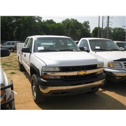 2002 CHEVROLET 2500 HD SERVICE TRUCK