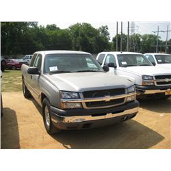 2003 CHEVROLET SILVERADO 1500 PICKUP