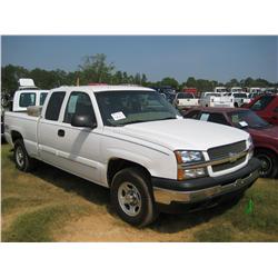 2004 CHEVROLET 1500 4X4 PICKUP