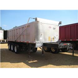 1999 24' TRI-AXLE ALUMINUM DUMP TRAILER