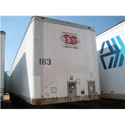 1984 BUDD 45' VAN TRAILER