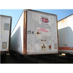 1984 MILLER 45' VAN TRAILER