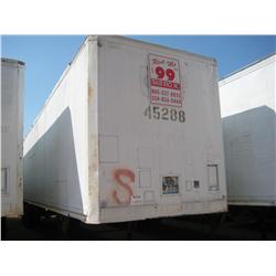 1985 BRAE 45' VAN TRAILER