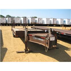 2001 TRAILER WORLD 26' DUAL TANDEM TAG TRAILER