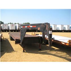 SHOPBUILT 40' TRI-AXLE GOOSENECK TRAILER