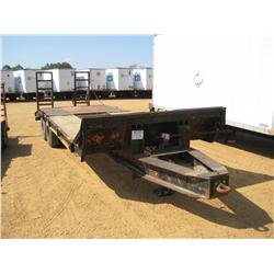 SHOPBUILT 21' DUAL TANDEM TAG TRAILER