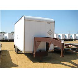 SHOPBUILT 17' ENCLOSED GOOSENECK TRAILER (BIL