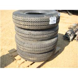 (1) LOT 4 NEW MICHELIN 12.00R20 TIRES