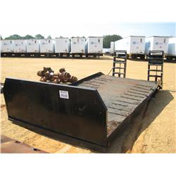 20' FLATBED BODY W/DOVETAIL & RAMPS